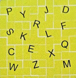 C P D Q E R F S J W K X L Y M Z